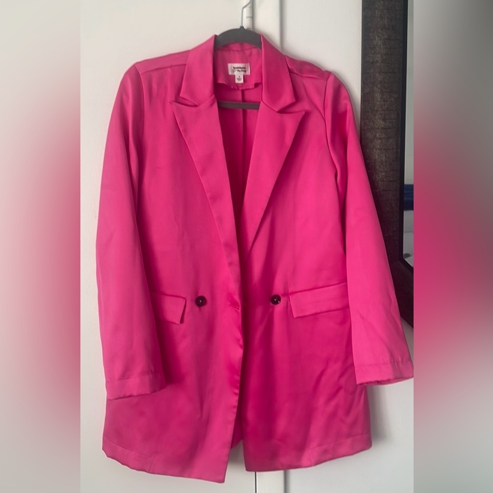 Barbie Pink Boxy Blazer - S